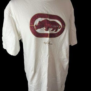 Vintage Rhino Logo Graphic‎ Echo T-Shirt Sz. L